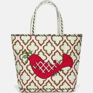 Brighton Love & Joy Christmas Holiday Canvas Tote Bag